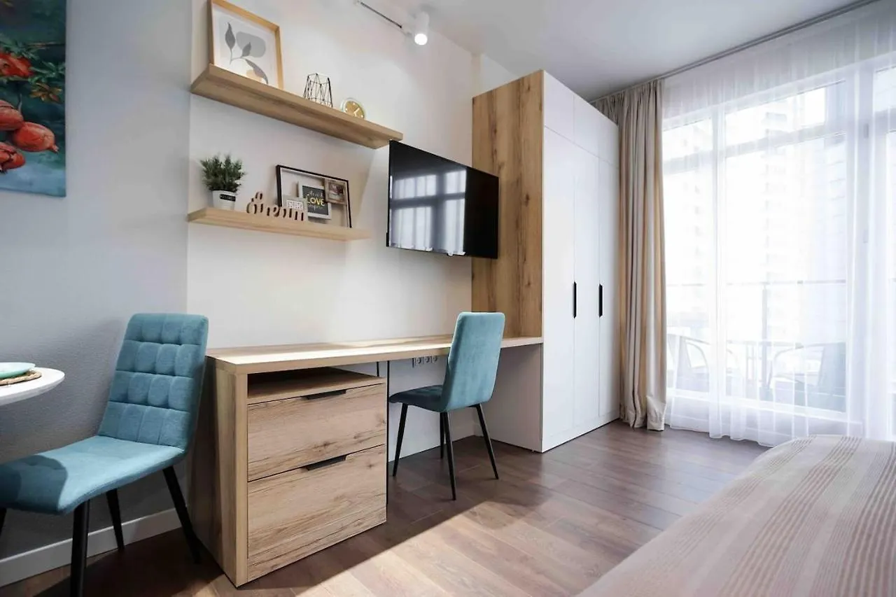 Gg Home - New, Cozy Studio In White Sails With Sea View On 12Th Floor Batumi Gruzie